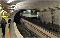 Mirabeau Metro Station Paris