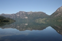 Mirror Lake in Norway 