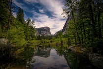 Mirror Lake in Yosemite National Park 