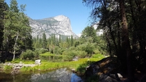 Mirror Lake Yosemite National Park - August  