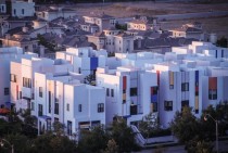 Mondrian-esque buildings in LA 
