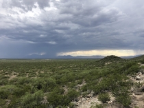Monsoon Season in New Mexicos Tularosa Basin 