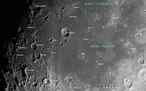 Moon Mare Nubium with Rupes Recta 