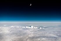Moon over Alaska at  ft Christiaan van Heijst 