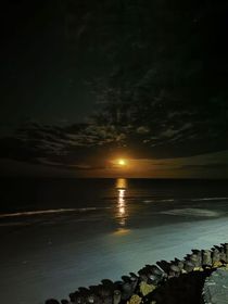Moon over Zanzibar Tanzania