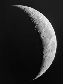 moon the other night taken through telescope