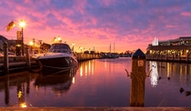 Morning at Annapolis MD -City Dock -