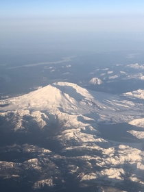 Morning Flight over Mt St Helens WA -  x  