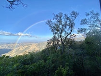 Morning Rainbow Over Monteverde Costa Rica 