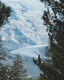 Morteratsch Glacier Switzerland 
