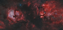 Mosaic of the Nebulosity Within Cygnus