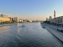Moscow Beautiful May River view