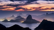 Most beautiful picture of Rio de Janeiro youll see this year Which I know is saying a lot  Xpost from rcityporn