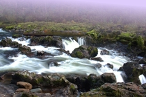 Moulton Falls on the Lewis River Washington State 