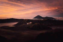 Mount Bromo Indonesia sunrise 