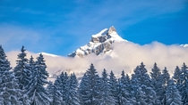 Mount Hahnen Engelberg Swiss Mountains 