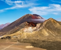 Mount NgauruhoeRed Crater New Zealand x 