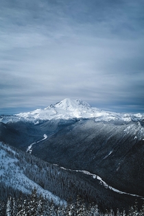 Mount Rainier from Crystal mountain 