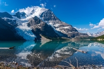 Mount Robson From the Shores of Berg Lake British Columbia Canada 
