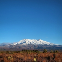 Mount Ruapehu New Zealand I havent lived here long but Im still stunned by how beautiful this country is 