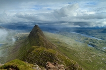 Mount Suilven Scotland by Sven Broeckx 