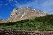 Mount Tekarra on the Skyline trail Jasper National Park Alberta Canada 