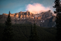 Mount Temple Banff National Park Canada 
