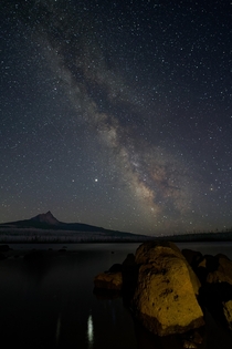 Mount Washington Oregon and the Milky Way 
