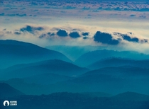 Mountain and mist Lebanon 