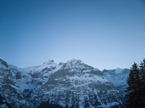 Mountain near Grindelwald Switzerland  x