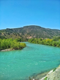 Mountain river Turkey 