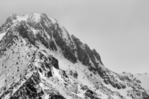 Mountains Andorra end winter 