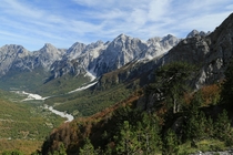 Mountains in Albania 