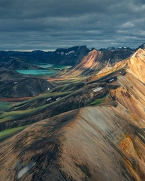 Mountains in Iceland 