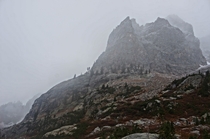 Mountains in the Mist Teton National Park 