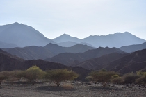 Mountains layers - Sultanate of Oman 