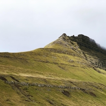 Mountainside Faroe Islands 