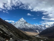 Mt Ama Dablam Pheriche Nepal 