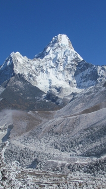 Mt Amadablam Dingboche Nepal 