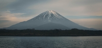 Mt Fuji from Shoji lake 