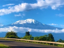 Mt Kilimanjaro as seen from Kenya
