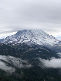 Mt Rainier from Tolmie Peak Washington USA 