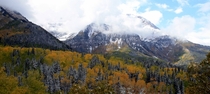 Mt Timpanogos in fall Utah USA 