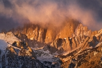 Mt Whitney reaching out to the sky 