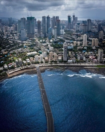 Mumbai coastline  India