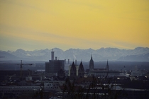 Munich - at the edge of mountains