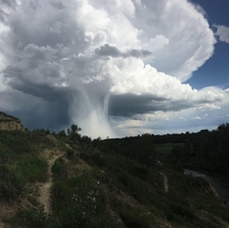 Mushroom Cloud over Calgary AB  OC