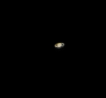 My best iPhone picture of Saturn 
