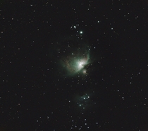 My best photo of the Orion nebula so far