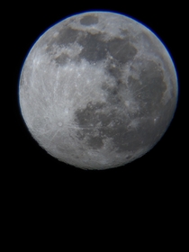 My best picture of the moon from the UK